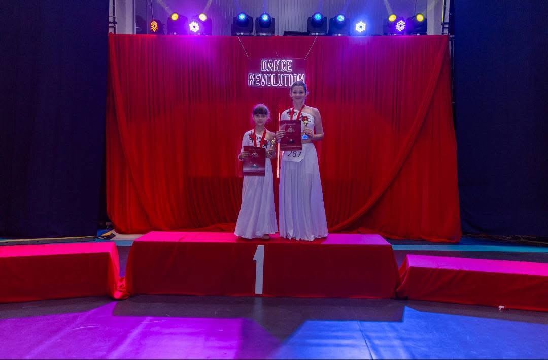 1 місце у категорії Free Dance / Duo-Trio / Juveniles (9–11) Beginners — зворушливий номер «Колискова» у виконанні сестричок Лілії та Вікторії Єфімових завоював серця журі!